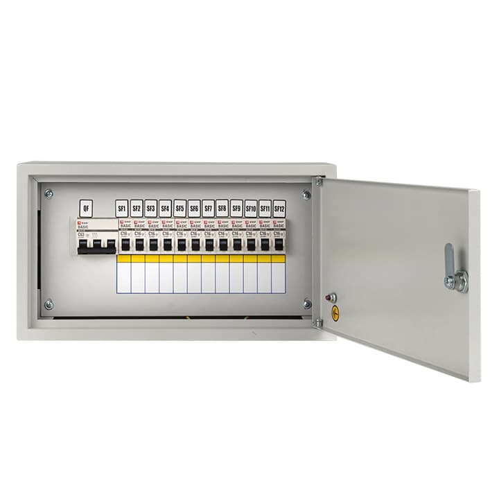 EKF Basic Щит осветительный ОЩВ с автоматическими выключателями 3P 1x63A 1P 12x16A oshv-63-12 — миниатюра 3