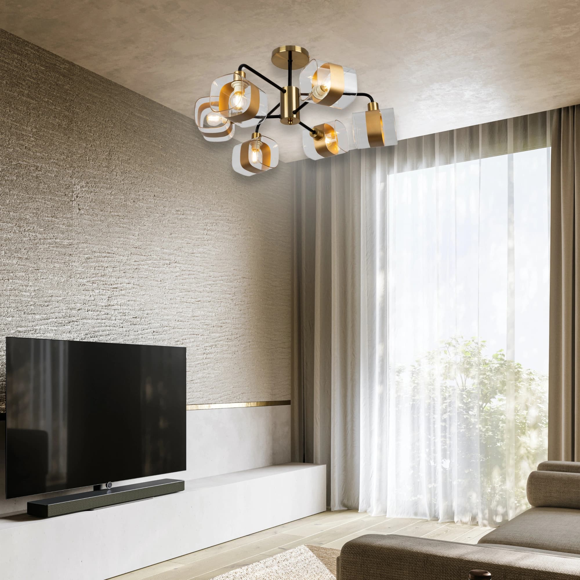 Citilux CL140161 Бертон Бронза+Черный Люстра — миниатюра 10