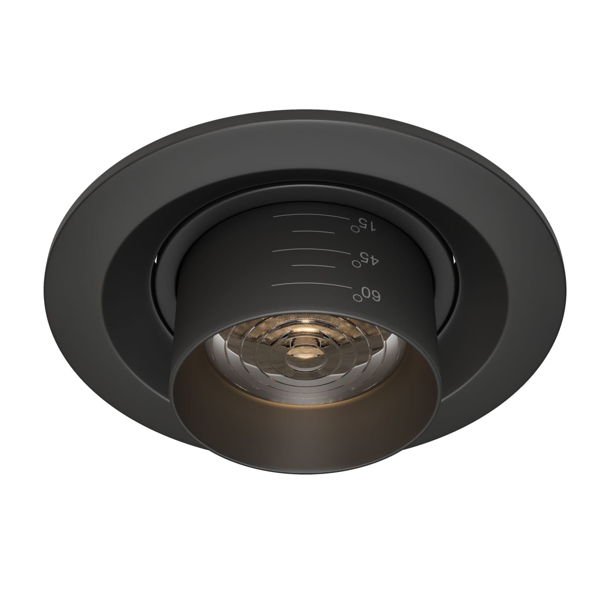 Maytoni Downlight Elem Черный Встраиваемый светильник DL052-L7B3K — миниатюра 2
