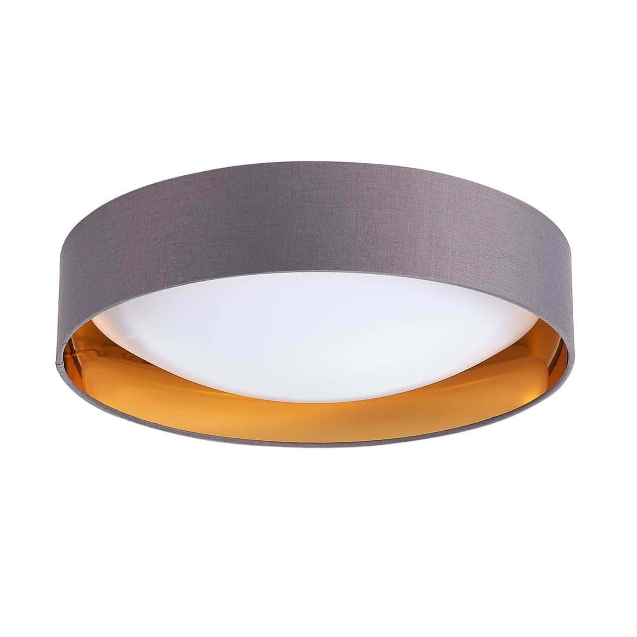Evoluce SLE201112-01 Светильник потолочный Серый, Золото/Белый LED 1*24W 4000K — миниатюра 1