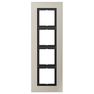 JUNG LS plus Edelstal Сталь Рамка 4-ая LSP984ES
