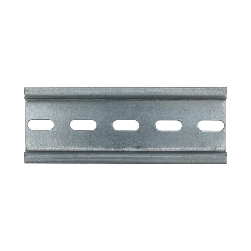 DIN-рейка 25см перфорированная оцинкованная Rexant 12-8025
