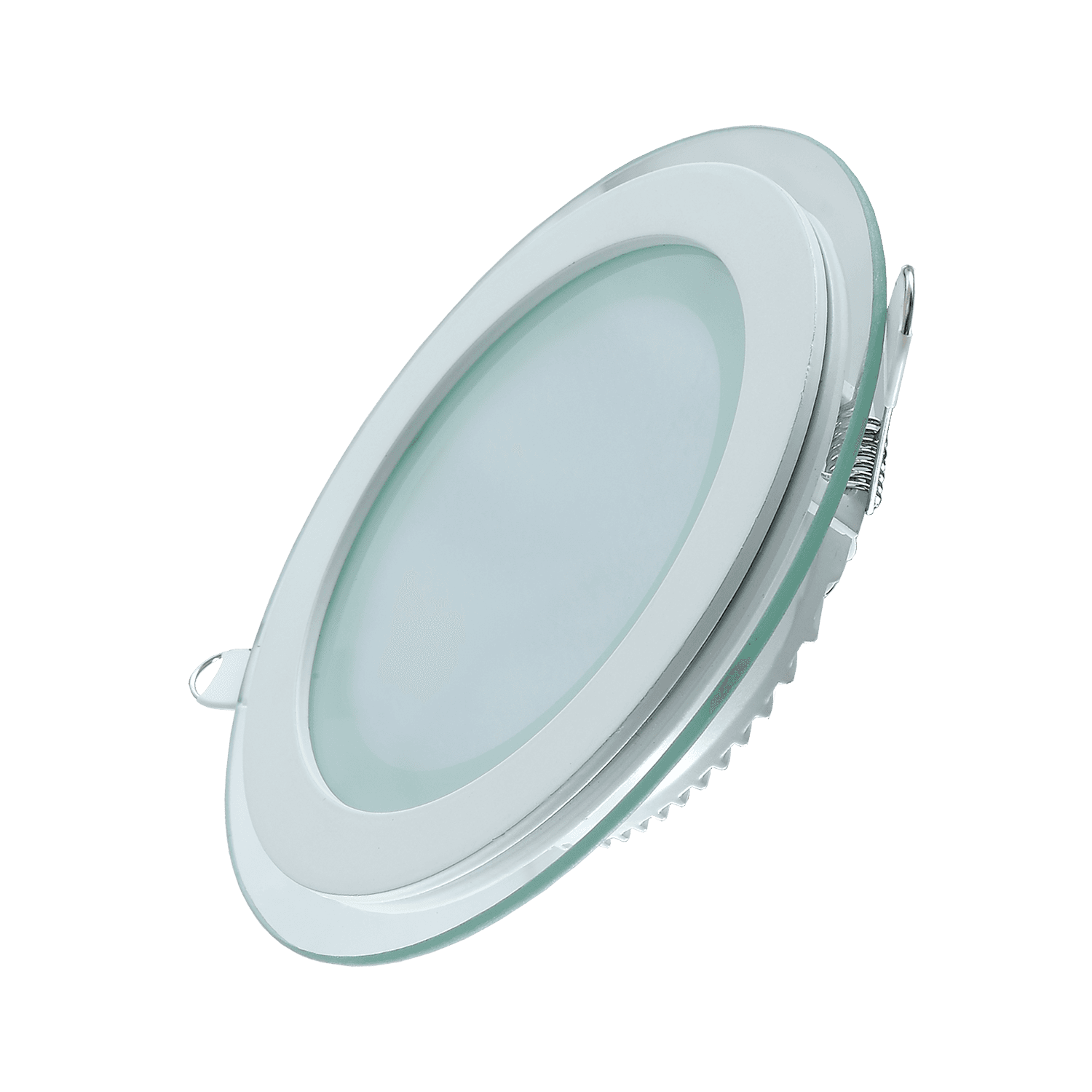 Gauss Светильник Glass круг 18W 1390lm 3000K 220-240V IP20 монт Ø155 200*35 с дек стеклом LED 947111118 — миниатюра 4