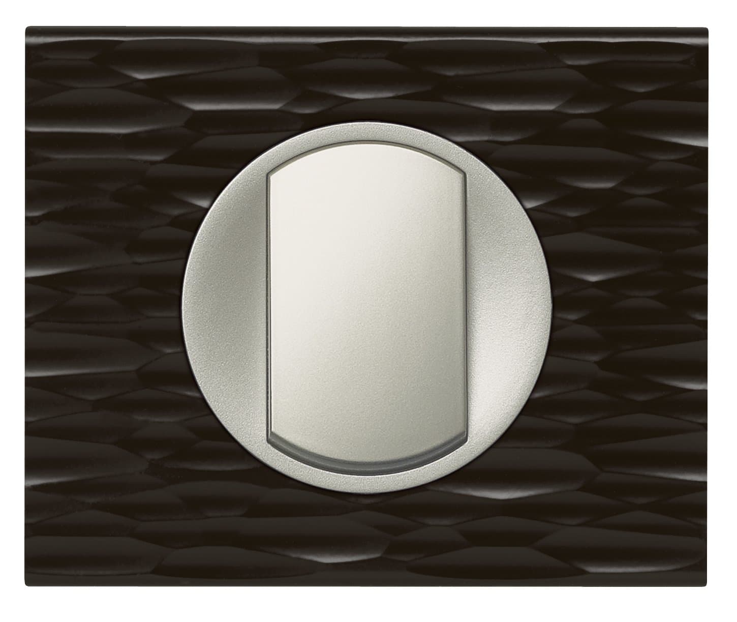 Legrand Celiane2 Corian Черный рифленый Рамка 1-я (2 мод) 069021 — миниатюра 2