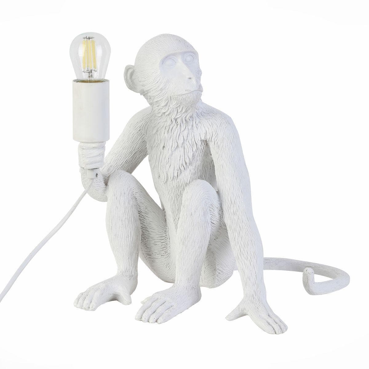 Evoluce SLE115104-01 Настольная лампа Белый E27 1*60W — миниатюра 1