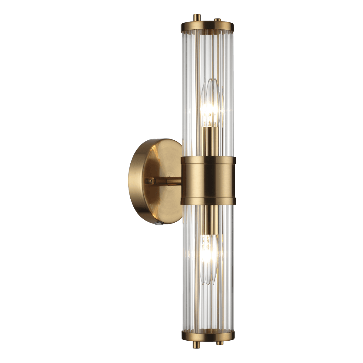 Odeon Light 4946/2W DROPS ODL22 553 бронзовый/прозрачный/стекло Настенный светильн. E27 1*40W IP44 KEPA — миниатюра 2