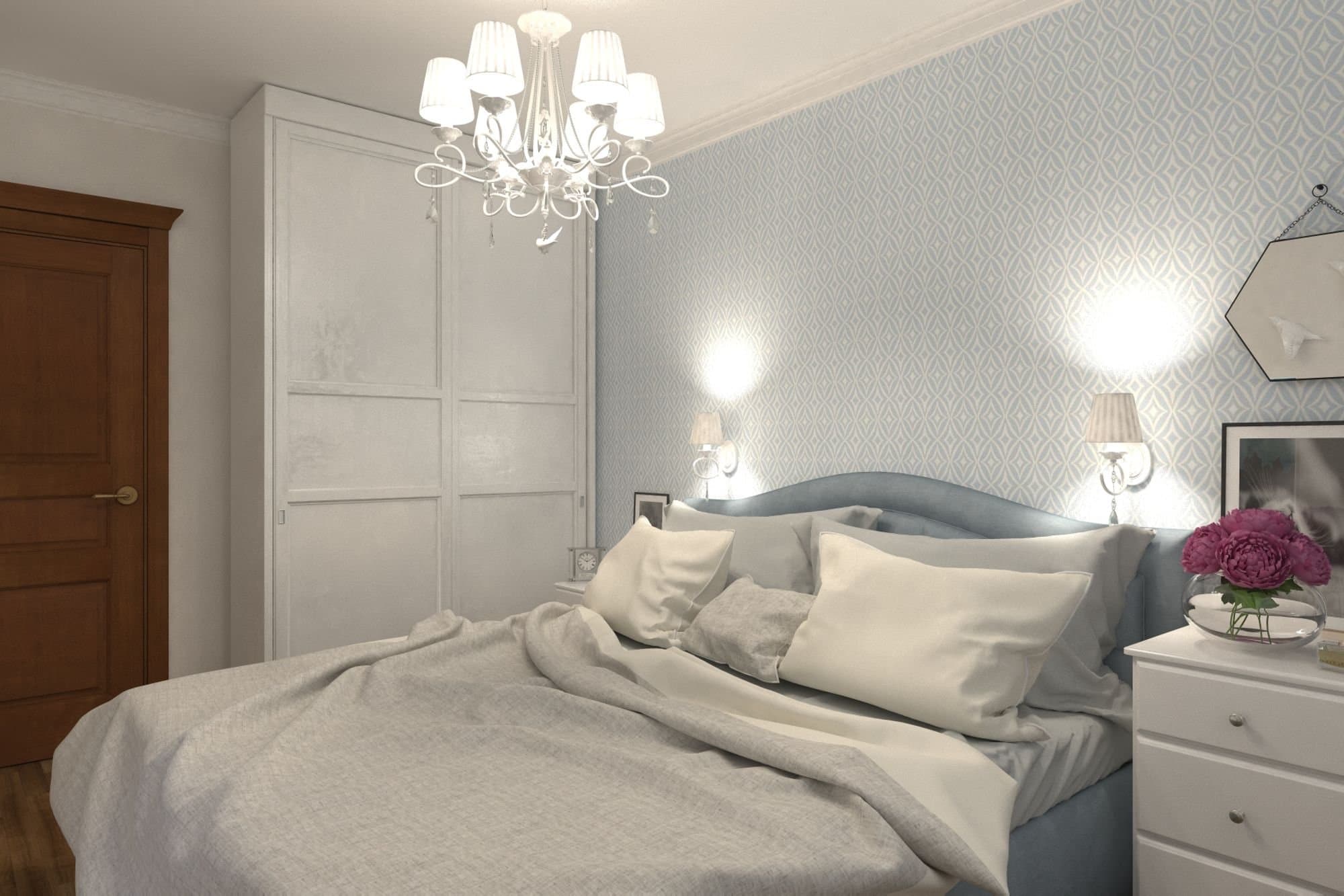 Maytoni Elegant Passarinho Жемчужный белый Люстра 6xE14 40W ARM001-06-W — миниатюра 8