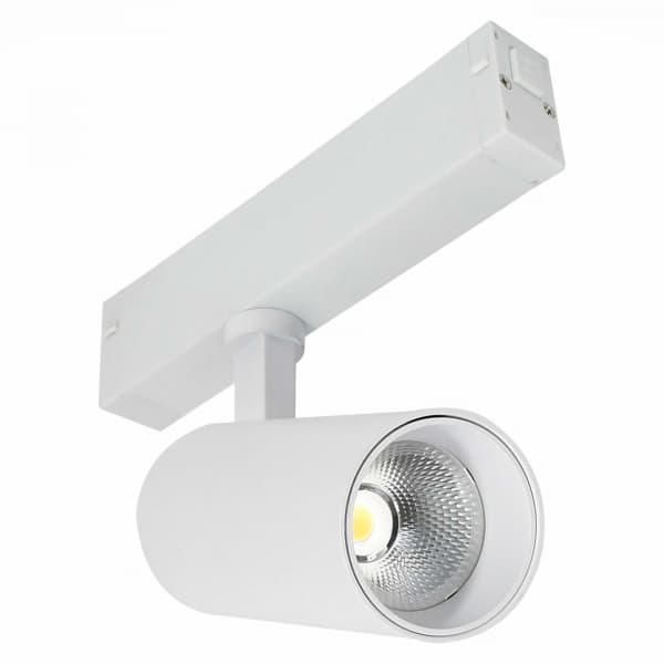 ST LUCE ST660.546.20H Св-к трек.Белый LED 1*20W 4000K 1 065Lm Ra36о 36о IP20 D60xH140 220V — миниатюра 1