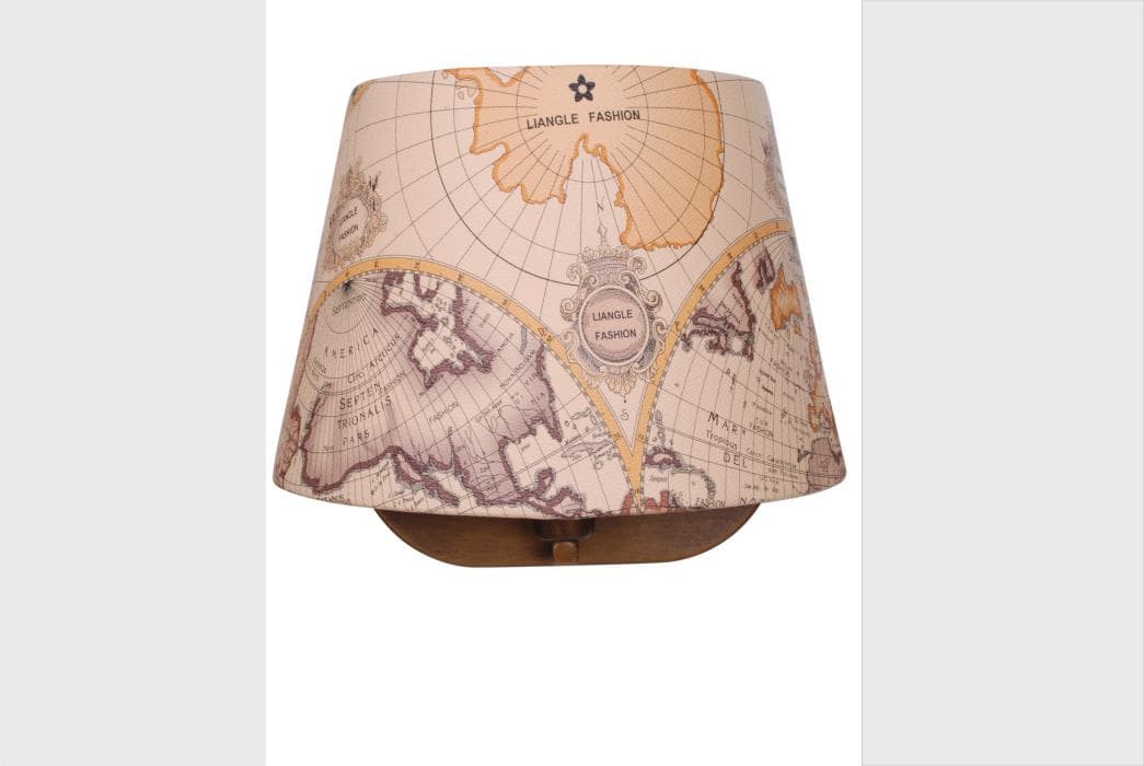 Favourite Mappa Бежевый/Коричневый Светильник настенный 1*E14*40W 1122-1W