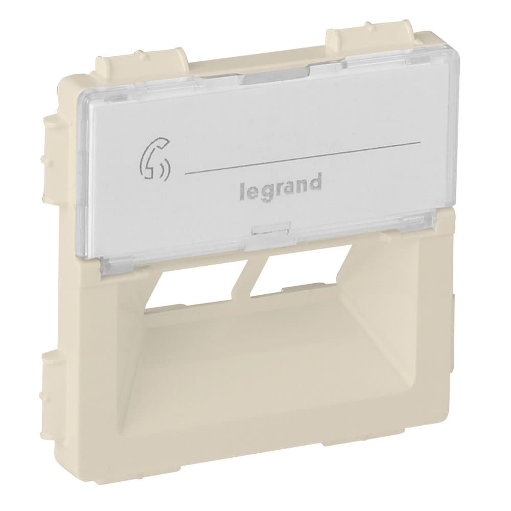 Legrand Valena LIFE Сл.кость Накладка розетки комп 2-ой Rutenbeck 755381