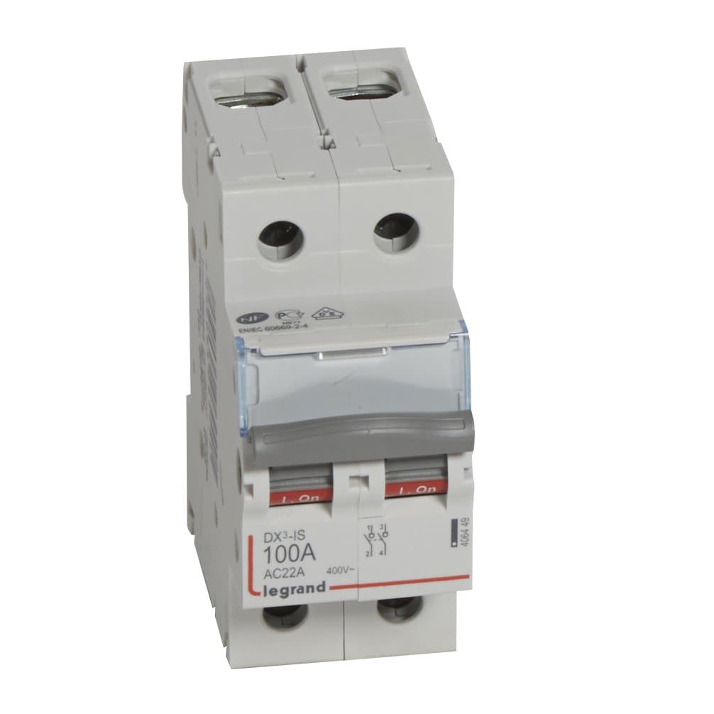 Legrand DX3 IS Рубильник 2P 100A 406449 — миниатюра 1