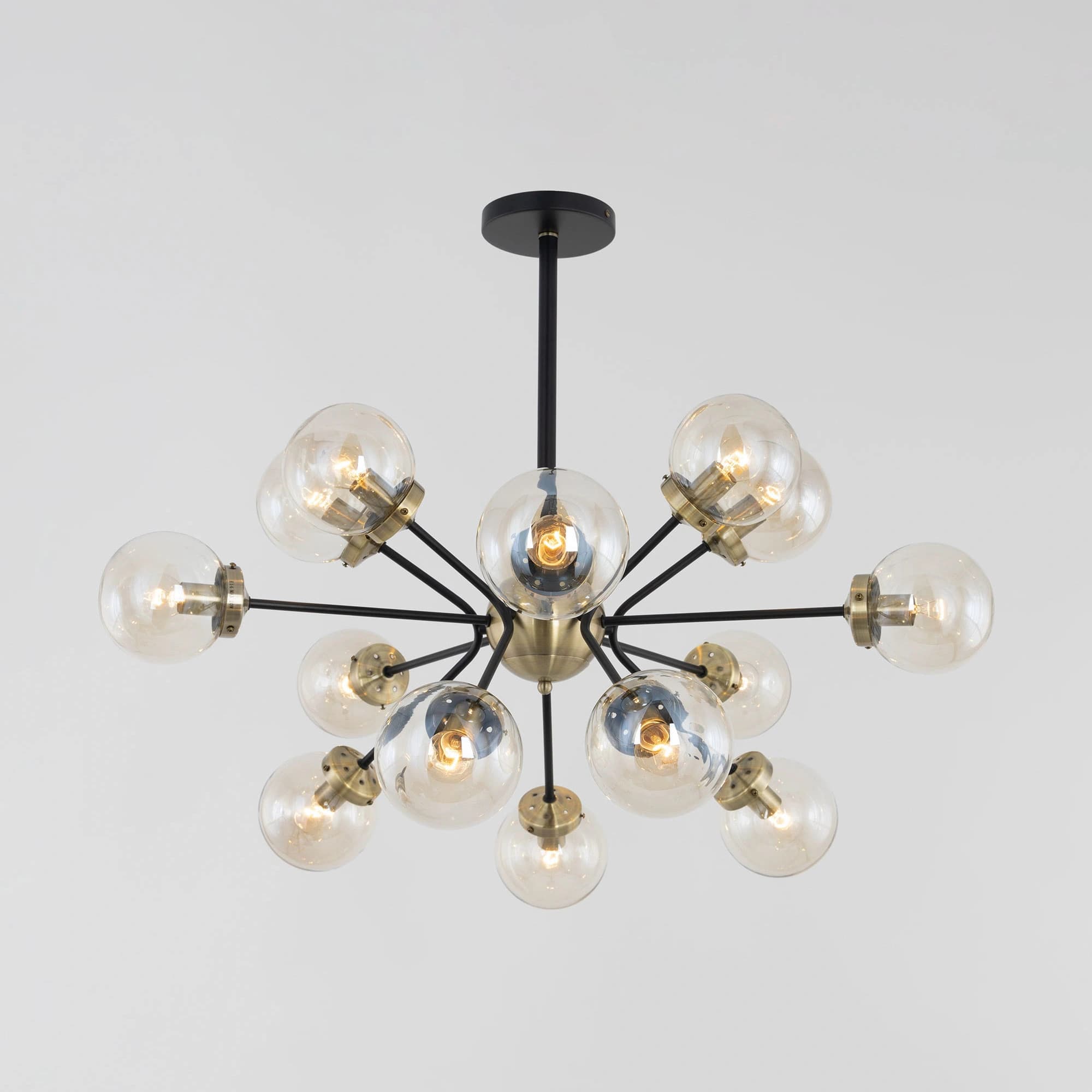 Citilux CL105355 Планета Черн+Дымч. Люстра — миниатюра 7