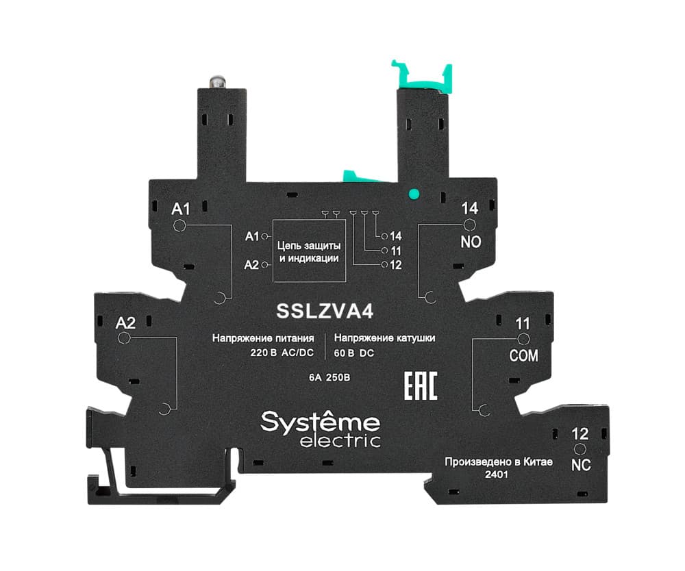 Schneider Electric Розетка для реле,винтовые зажимы, AC/DC 230В