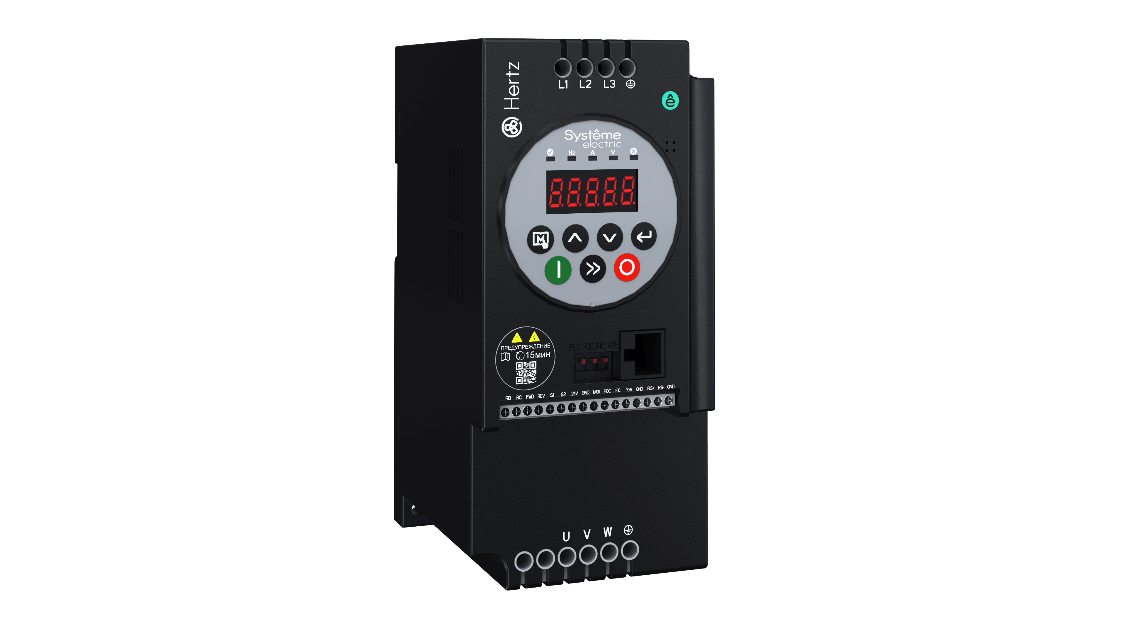 Systeme Electric Преобразователь частоты STV050 4 кВт 380В ЭМС С3 + LED панель оператора + SVPM — миниатюра 1