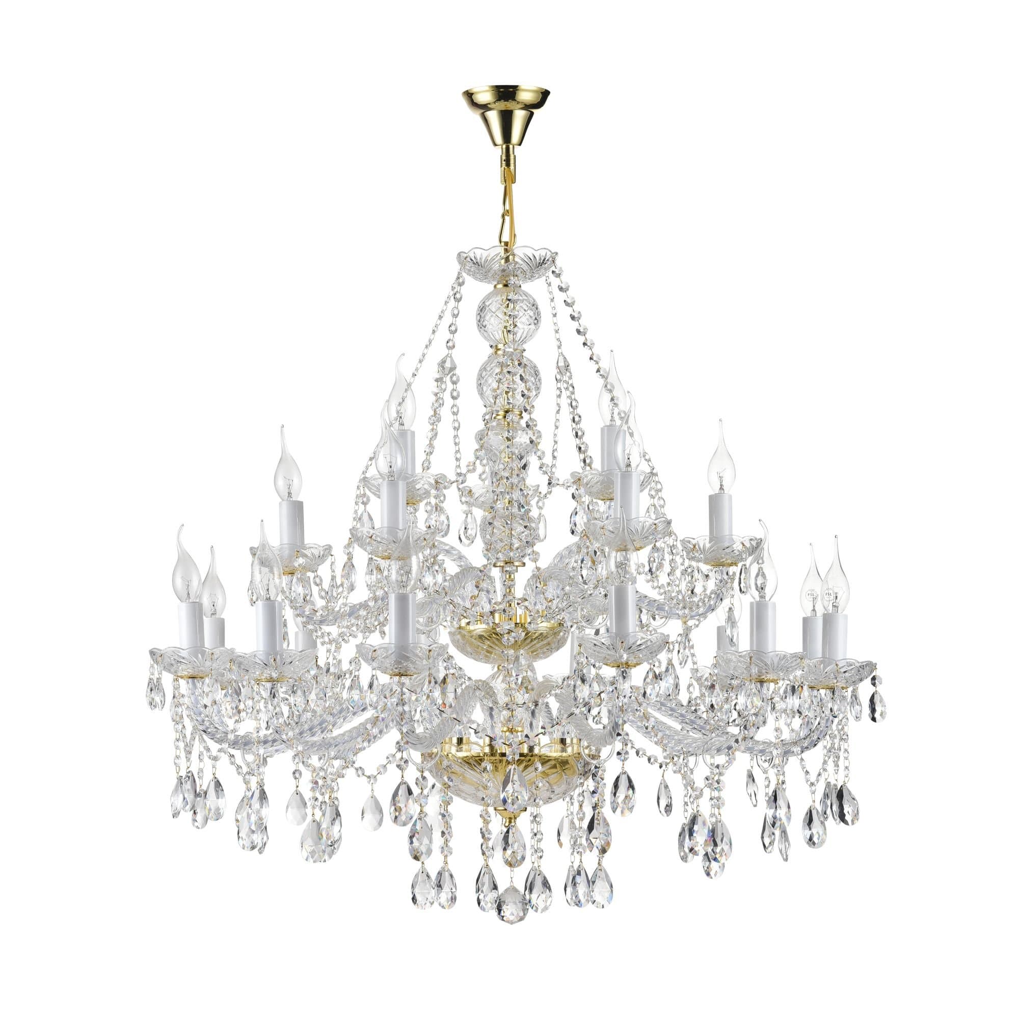 Maytoni Royal Classic Beatrix Золото Люстра 21xE14 60W DIA019-21-G — миниатюра 3
