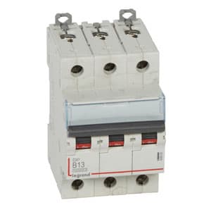 Legrand DX3 Автоматический выключатель 3P 13A (B) 10kA/16kA 408990 — миниатюра 2