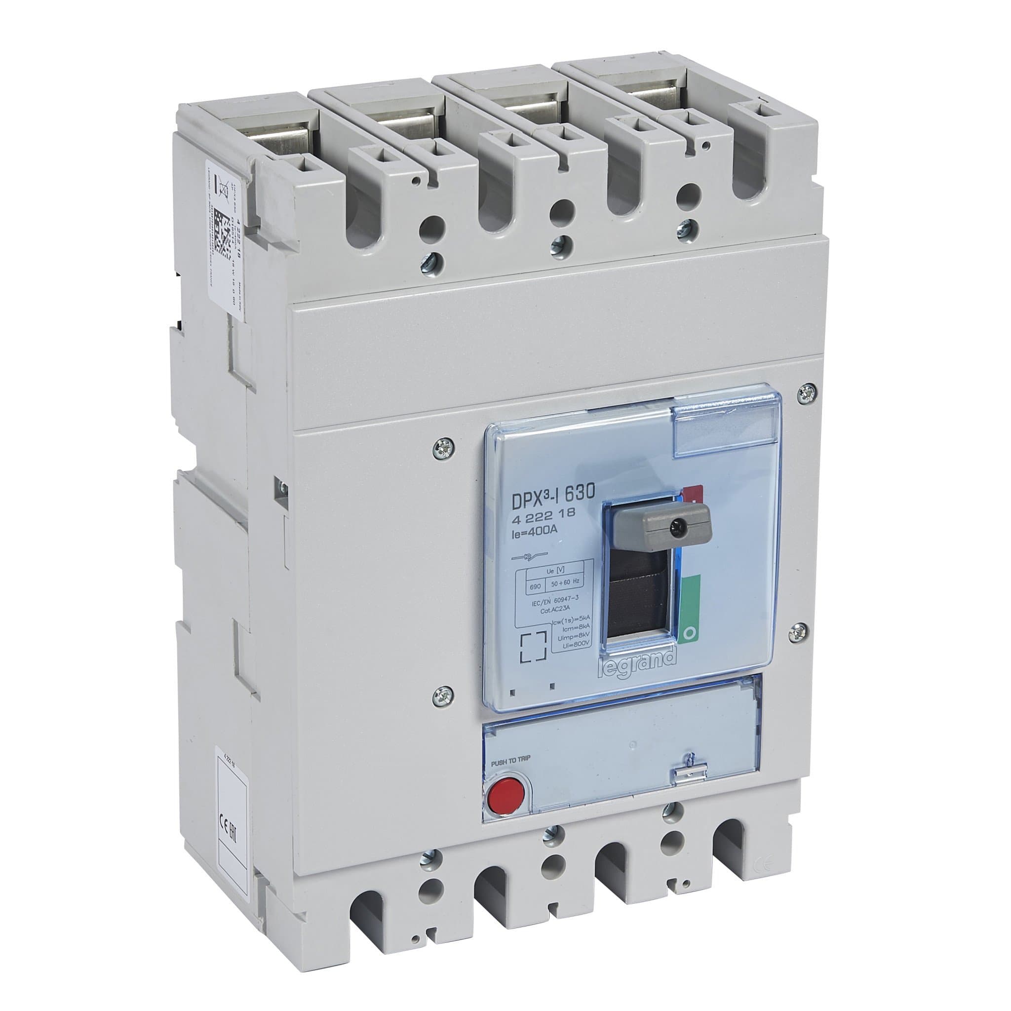 Legrand DPX3 630-I Выключатель-разъединитель 4P 400A 422218
