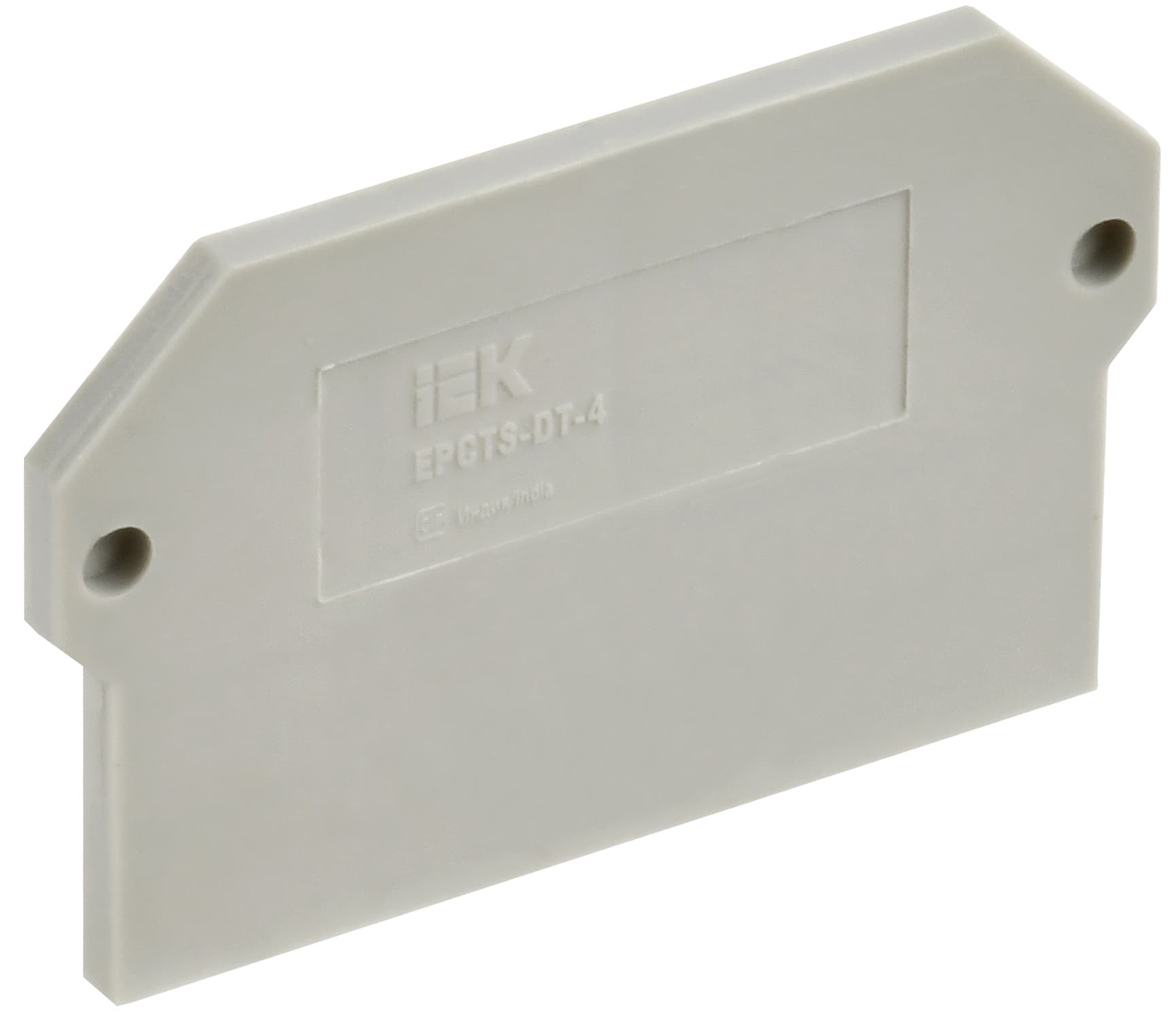 IEK Заглушка для CTS-DT 4мм2 серая