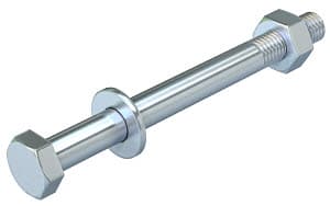 OBO Bettermann Комплект Болт+Шайба+Гайка M10x110 мм 6418244 — миниатюра 2