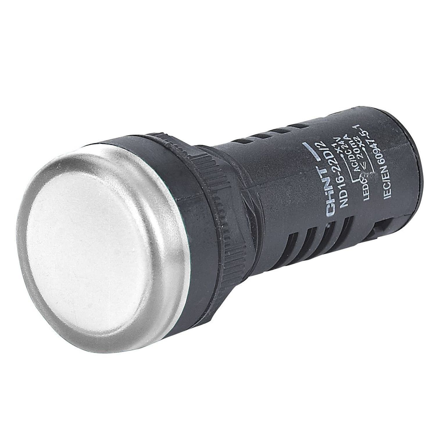 CHINT Индикатор ND16-22D/2 белый AC/DC24В (R)