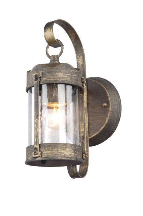Favourite Faro Коричневый/Прозрачный Светильник уличный IP43 1*E27*60W, IP44 1497-1W