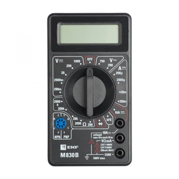 EKF Basic Мультиметр цифровой M830B Master