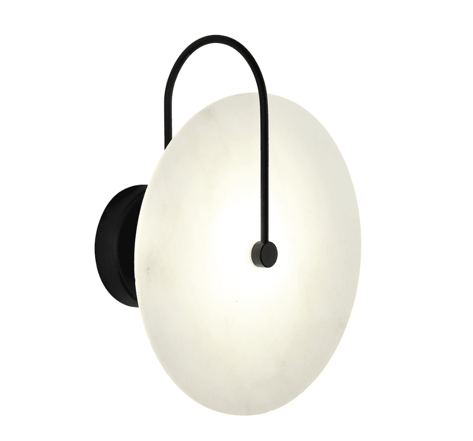 Kink Light Настенный светильник Мелисса черный d25 h30 Led 6W (4000K)