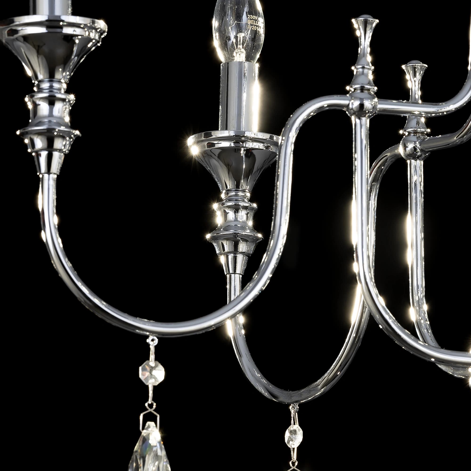 Citilux CL437151 Рига Хром Светильник Люстра — миниатюра 6