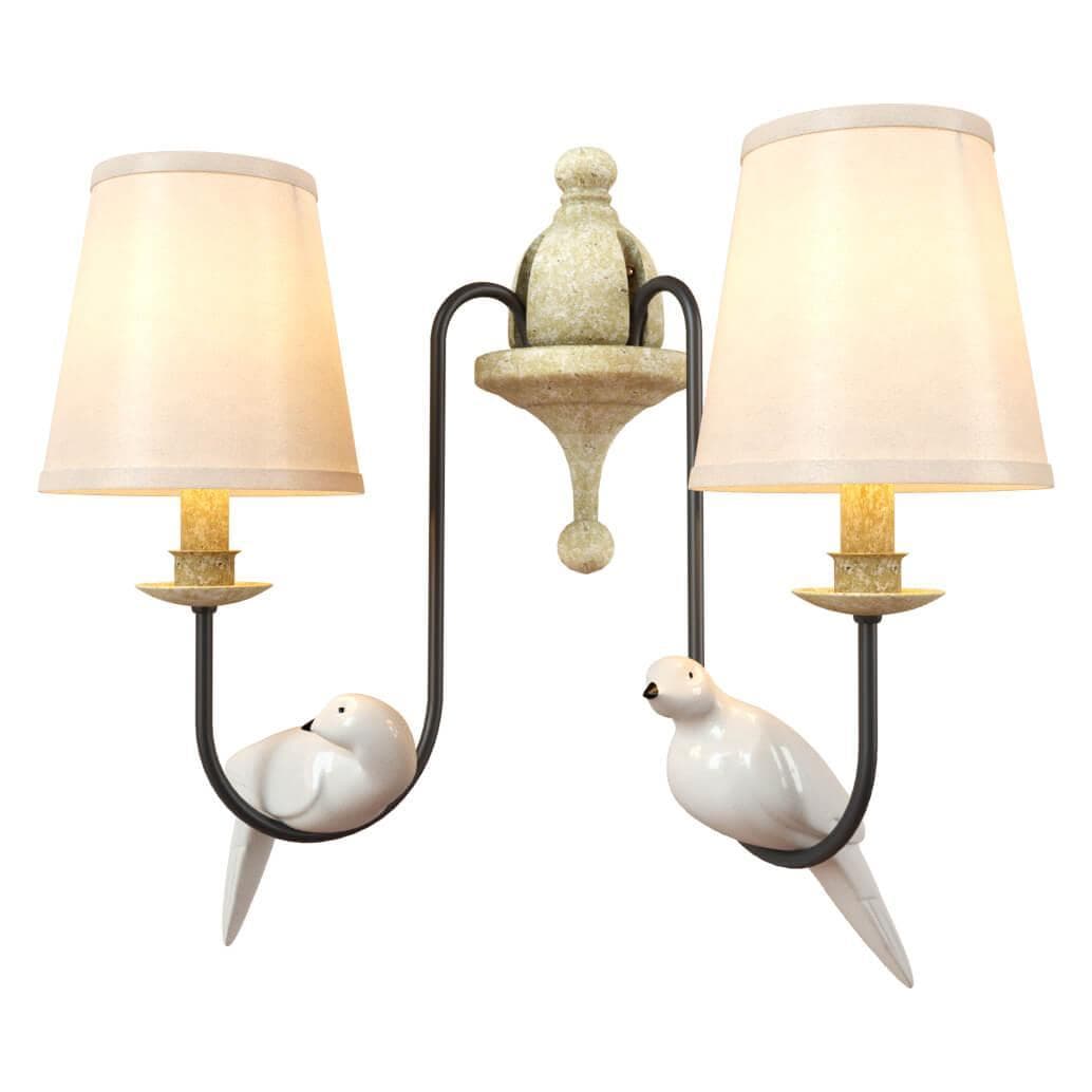 LOFT IT LOFT1029W-2 Бра Birds 2xE14 max 40W LOFT1029W-2, шт