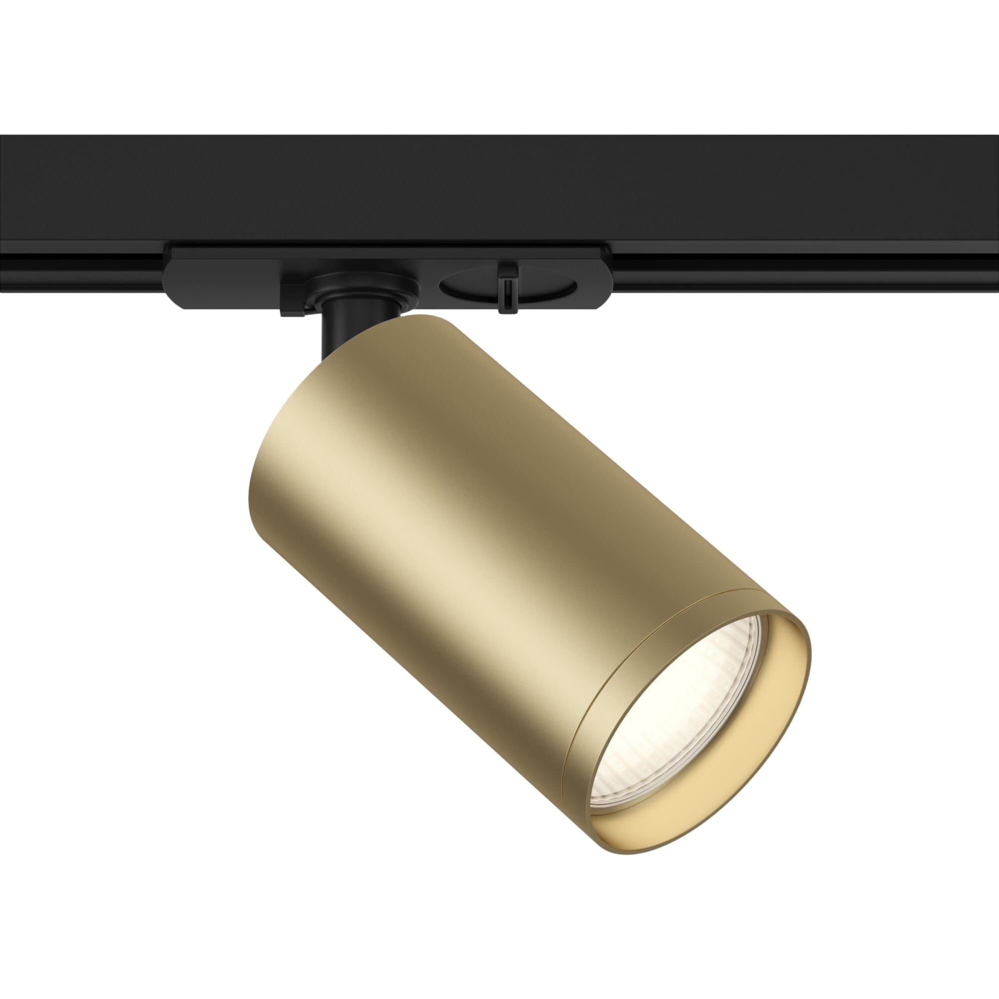 Maytoni Focus S TR020-1-GU10-BMG Черный и Матовое золото Трековый светильник (Набор) ( TR020-01B+TRA020-01MG) — миниатюра 2