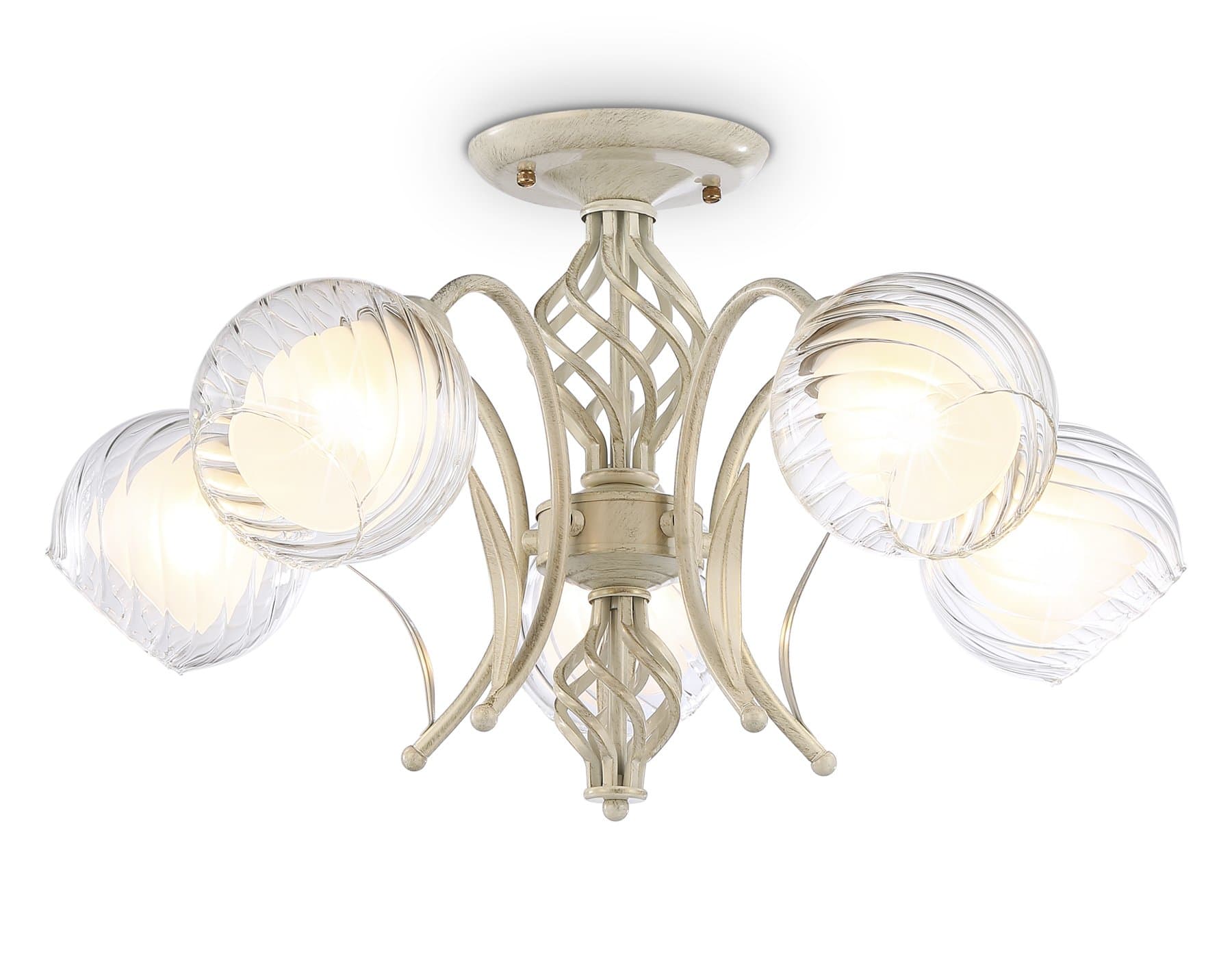 Ambrella Подвесная люстра TR3066/5 WH/GD белый/золото E27*5 max 40W D590*340