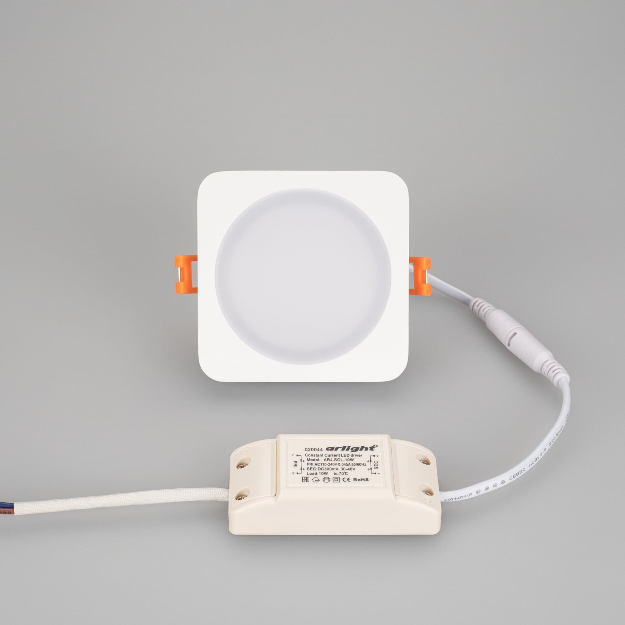 Arlight Светодиодная панель LTD-96x96SOL-10W Day White 4000K (IP44 Пластик, 3 года) 017634 — миниатюра 4