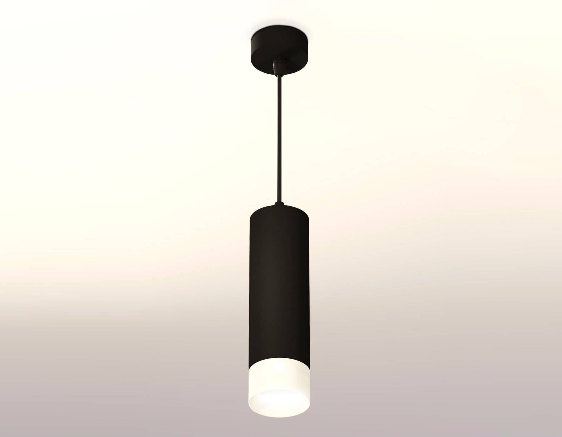 Ambrella Комплект подвесного светильника с акрилом XP7456004 SBK/FR черный песок/белый матовый MR16 GU5.3 (A2311, C7456, N7170) — миниатюра 2
