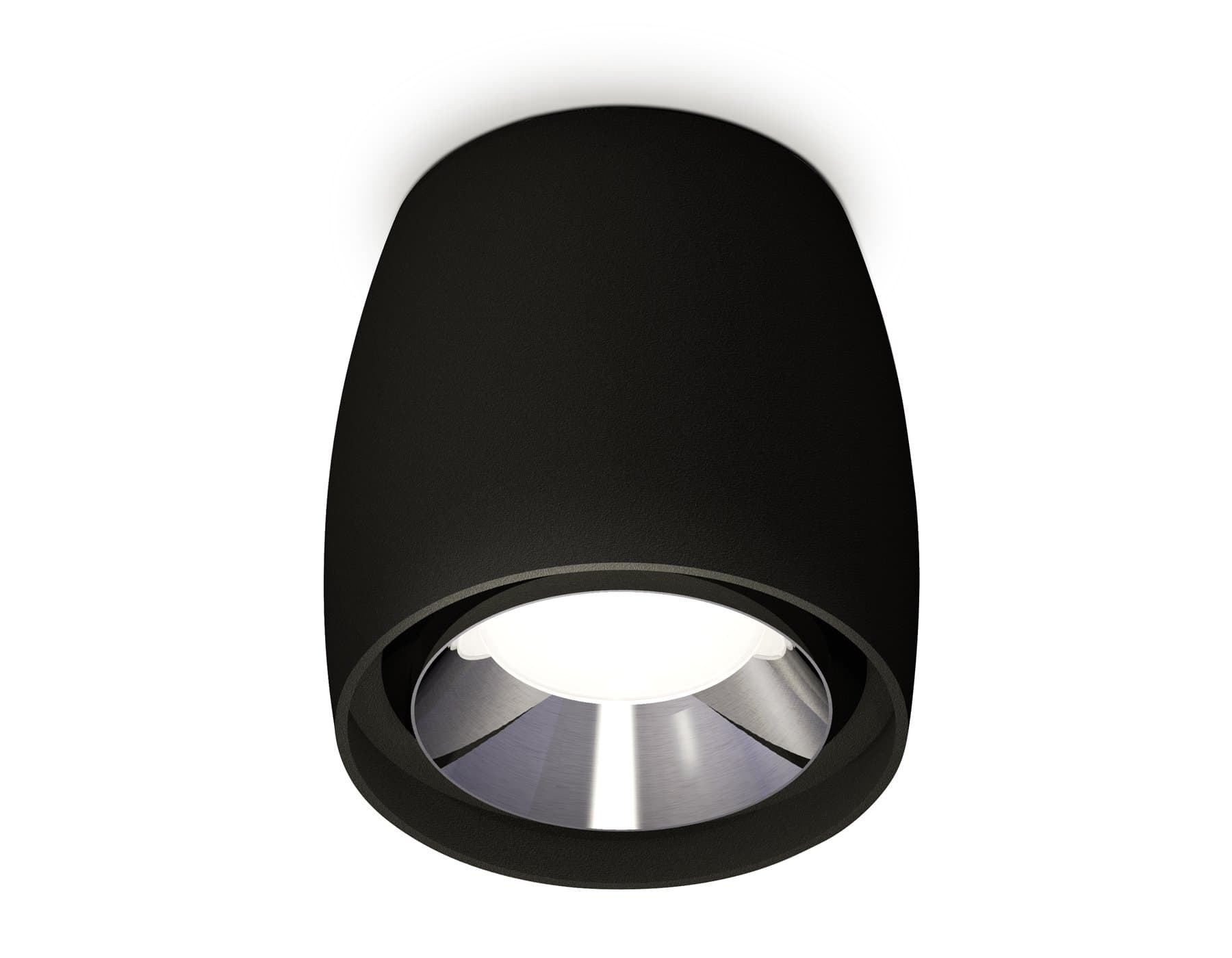 Ambrella Комплект накладного светильника XS1142003 SBK/PSL черный песок/серебро полированное MR16 GU5.3 (C1142, N7032) — миниатюра 1