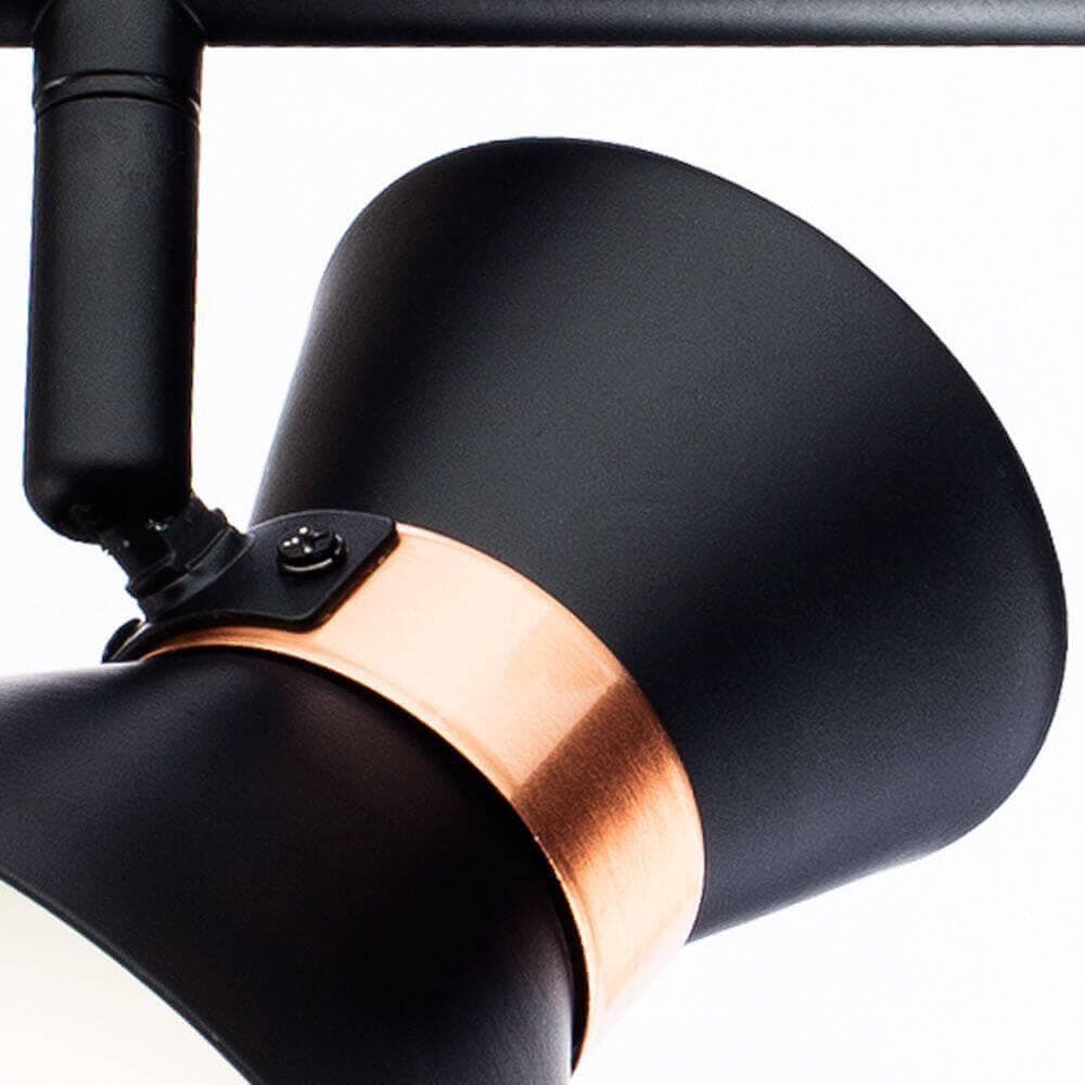 Arte Lamp Baltimore Черный Спот 2x40W 2xE14 A1406AP-2BK — миниатюра 6