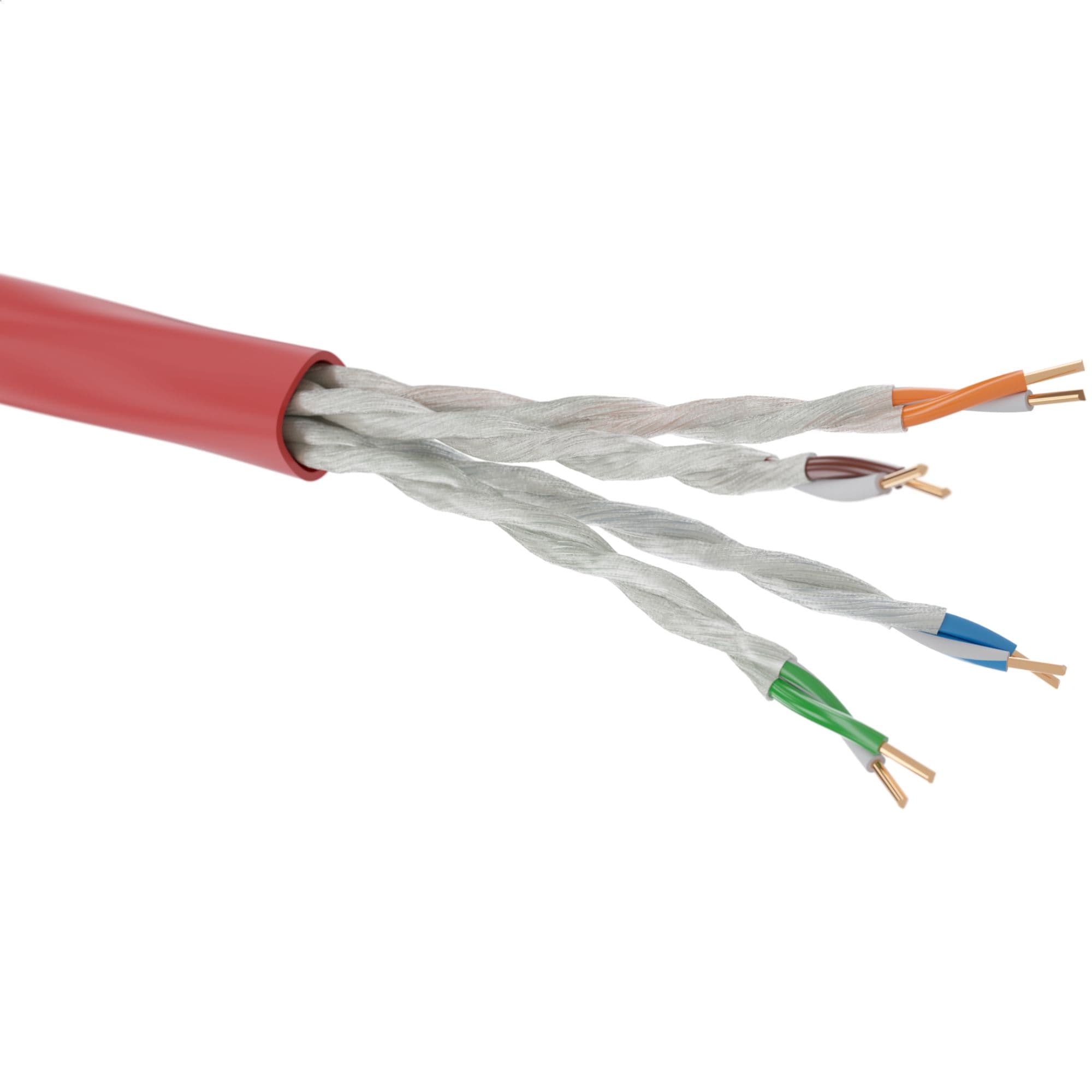 DKC Кабель CAT 5е, U/UTP, нг(А)-FRHF, бухта 305м, красный