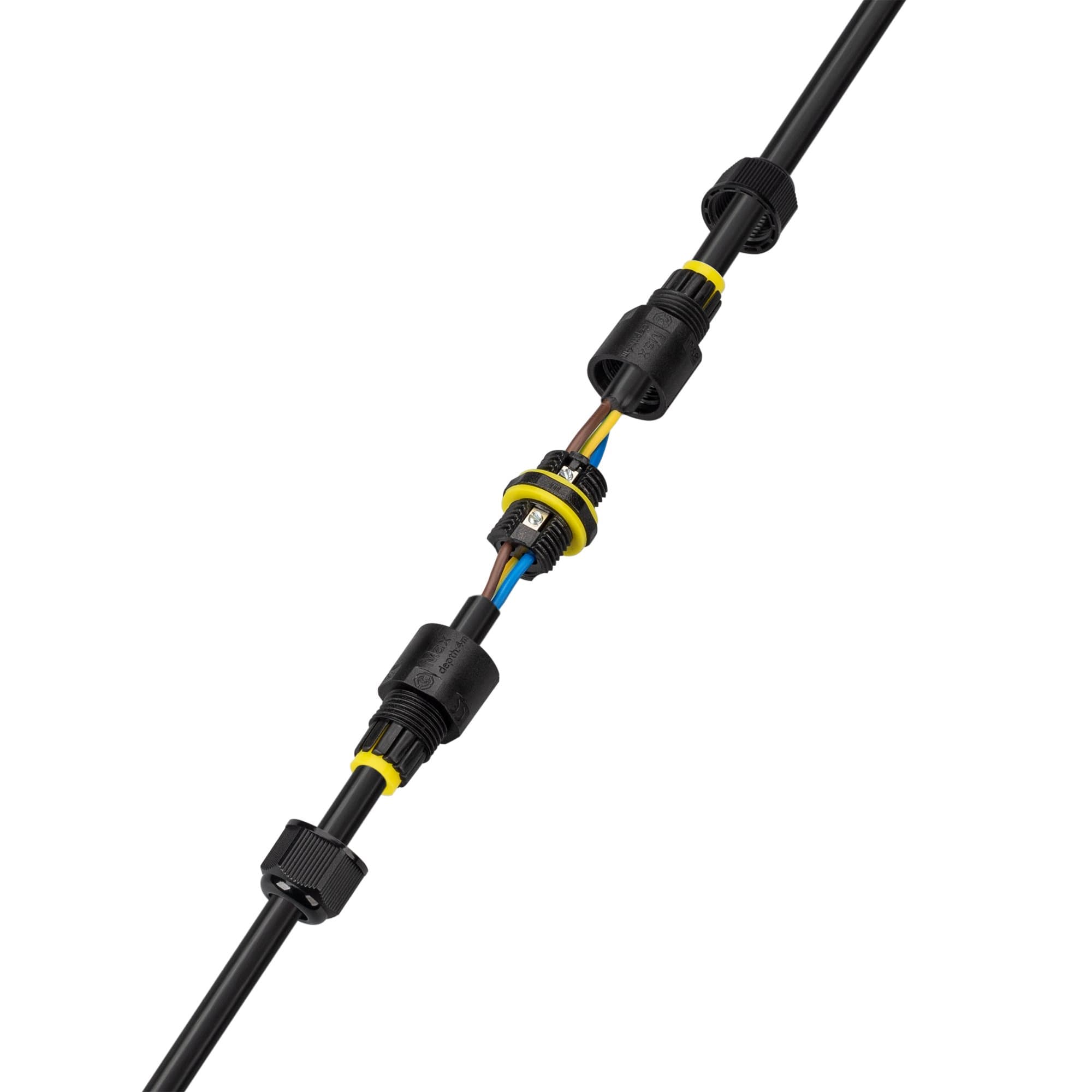 Arlight Коннектор NEO-GERM-3pin-WTW (4-8mm) (IP68) 030756 — миниатюра 3