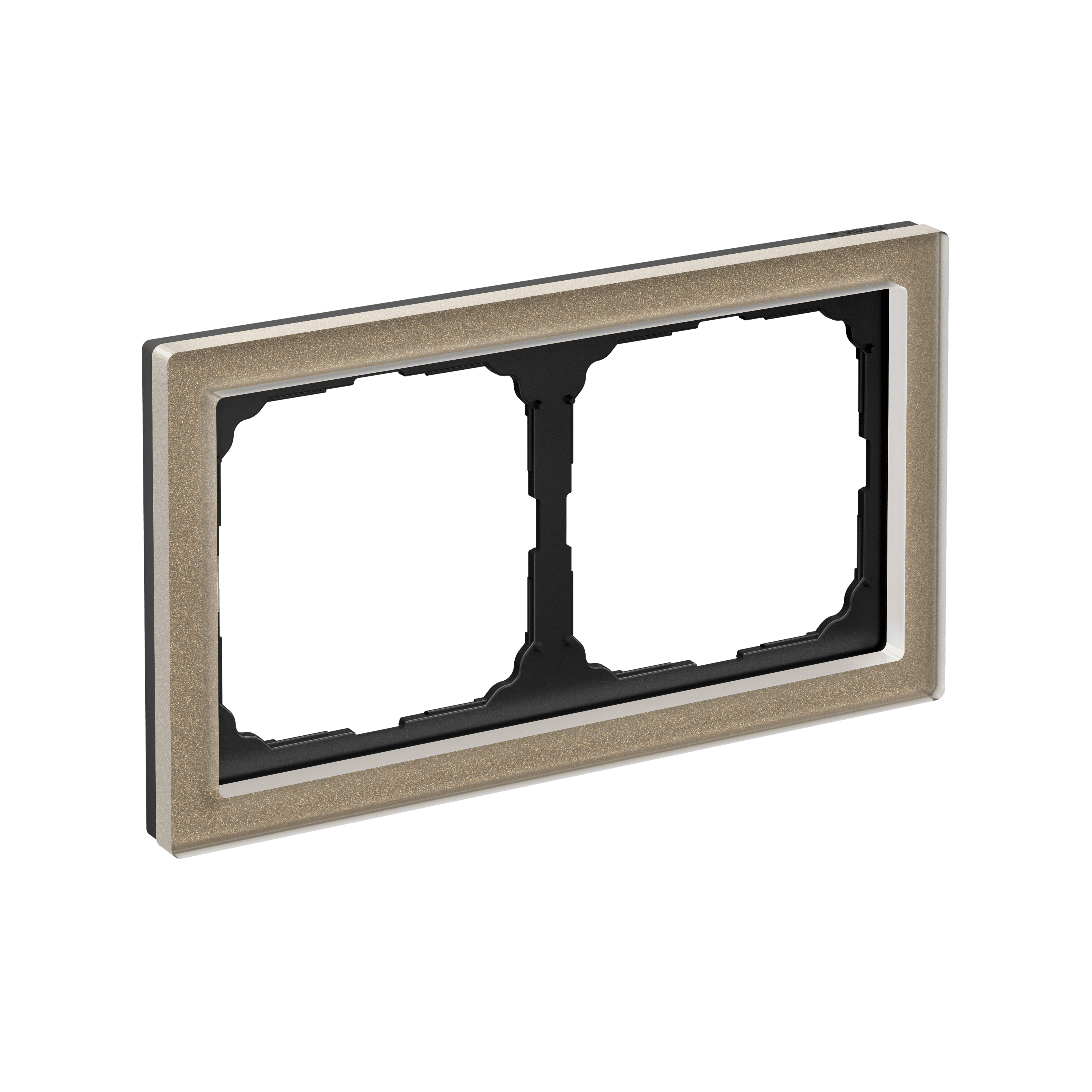 Systeme Electric ArtGallery Pure Органическое стекло Шампань Рамка 2-ая — миниатюра 6