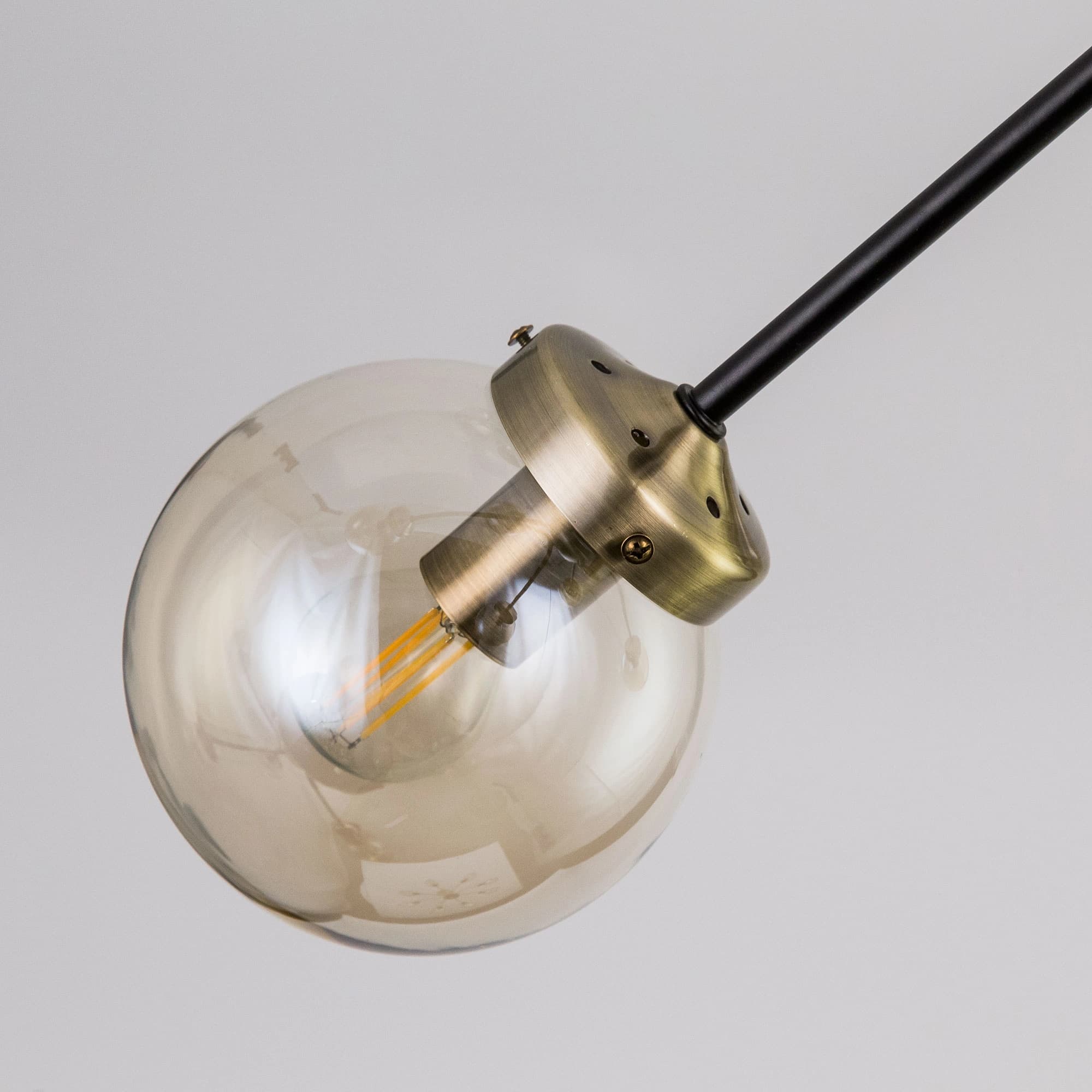 Citilux CL105295 Планета Черн+Дымч. Люстра — миниатюра 15