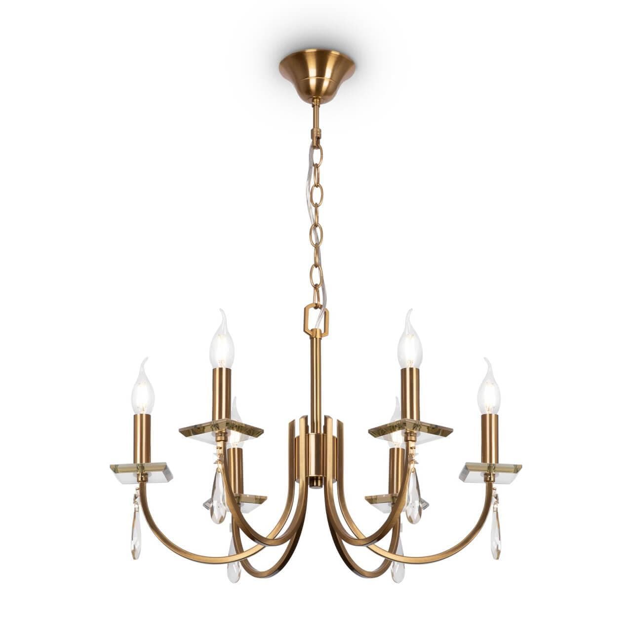 Freya Crystal Золото Люстра FR1006PL-06G — миниатюра 1