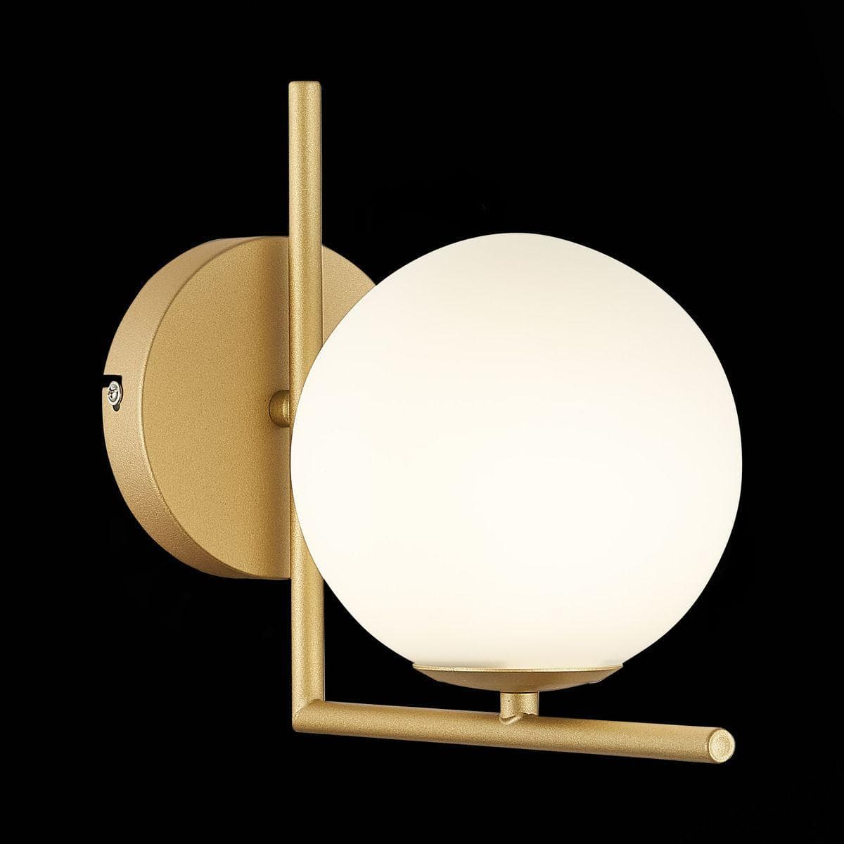 ST Luce SL1148.301.01 Светильник настенный Латунь/Белый G9 1*3W — миниатюра 2