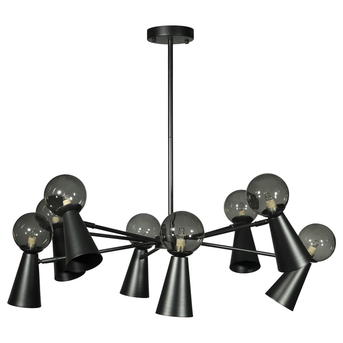 LOFT IT 10046/8 Black Подвесной светильник Halley, шт