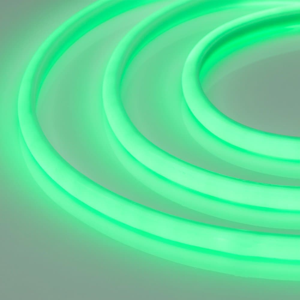 Arlight Светодиодная лента RTW-5000PWT 24V Green 13mm (2835, 180 LED/m, High Temp) (14.4 Вт/м, IP68) 026164(1) — миниатюра 5