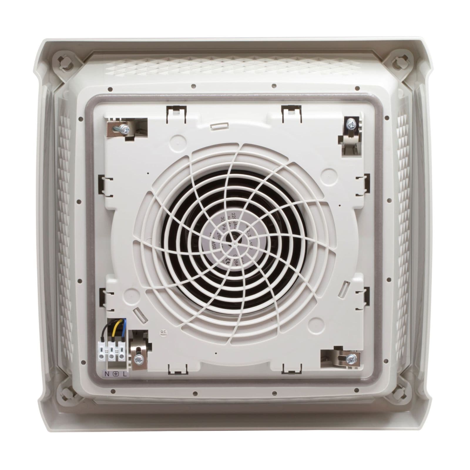 DKC Потолочный вентилятор 135x400x400 мм, 675/702 м3/ч, 230 В, IP55 — миниатюра 2