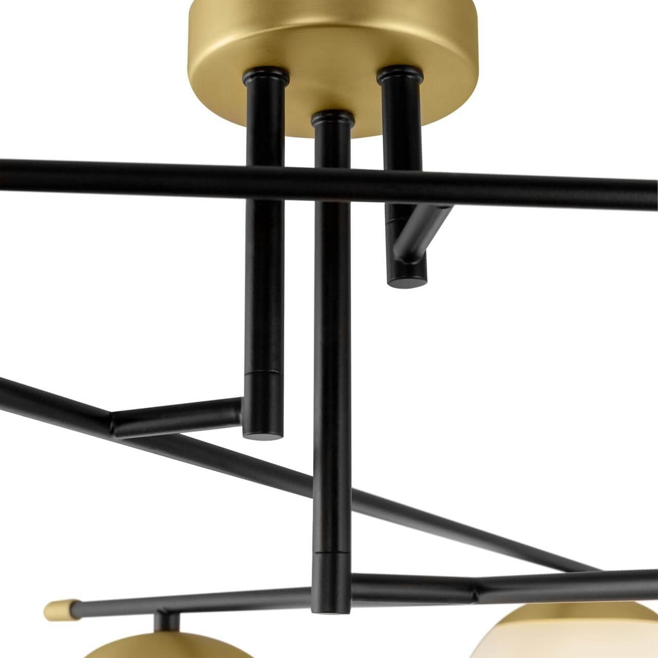 Maytoni Modern Nostalgia Матовое Золото Потолочный светильник MOD048CL-06G — миниатюра 9