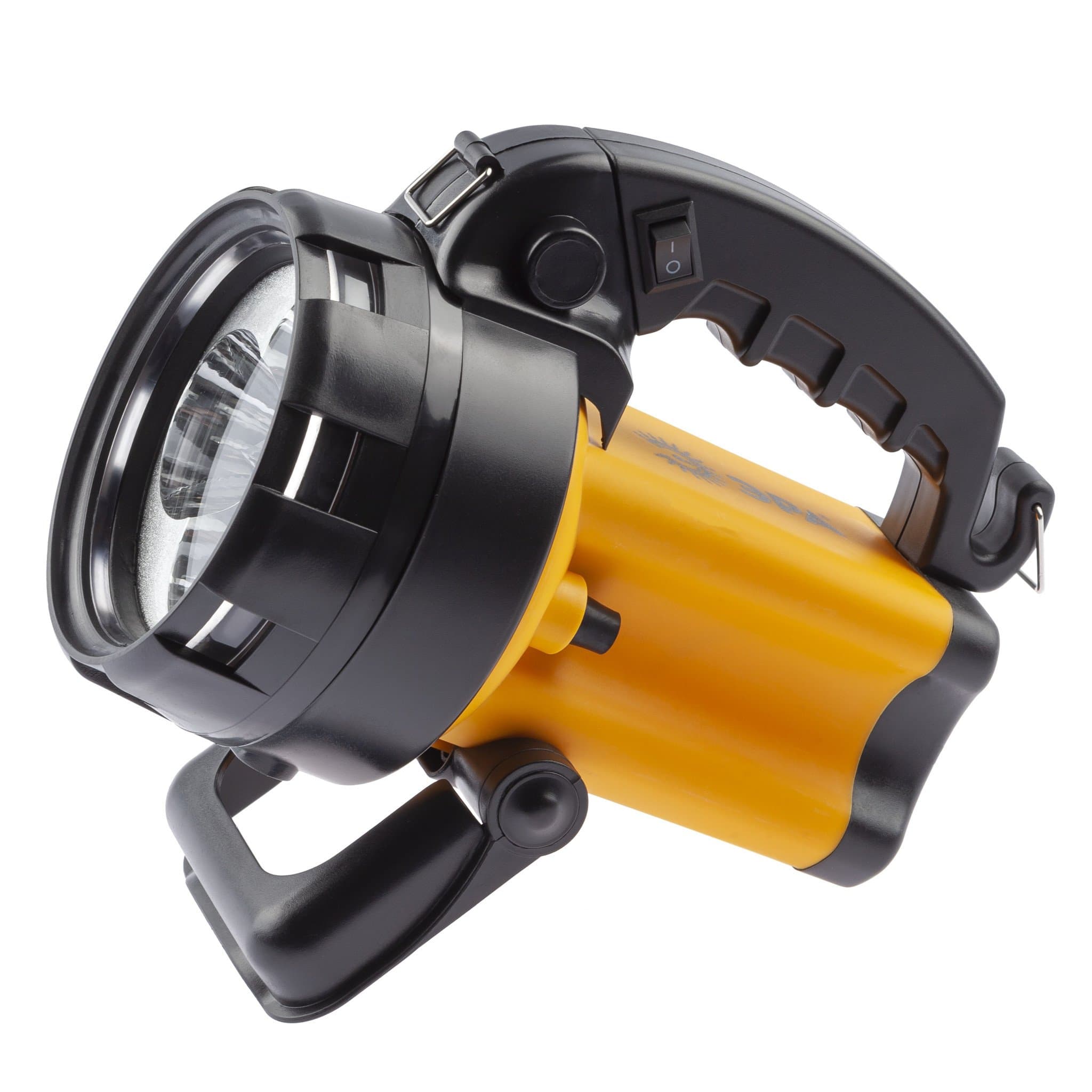 ЭРА PA-604 Фонарь прожектор АЛЬФА [3x1Вт LED SMD, литий 3Ач, сигнал.св., ЗУ 220V+12V, карт] — миниатюра 1
