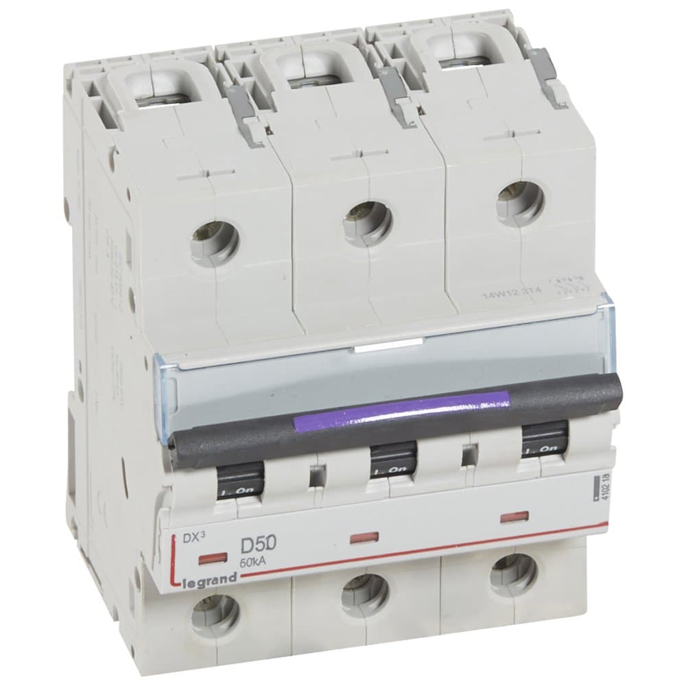 Legrand DX3 Автоматический выключатель 50кА 50А 3P D 410218