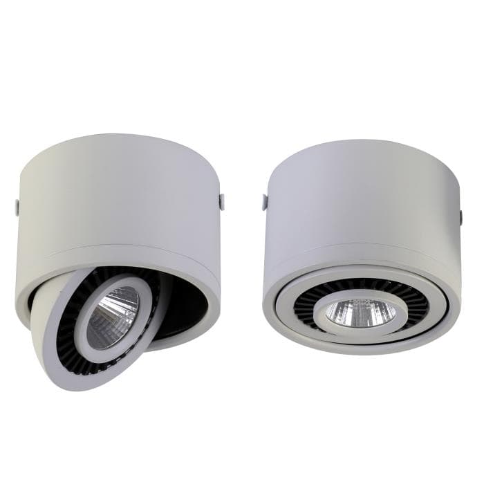 Favourite Reflector Белый Светильник потолочный 85-265V, 4000-4200K, 960 Lm, Ra>80, 1*LED*12W, IP21 1776-1C