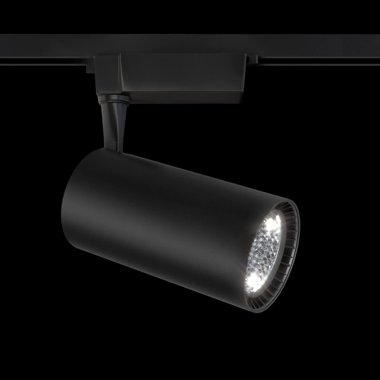 Maytoni Single phase track system Track lamps Черный Трековый светильник TR003-1-40W4K-B — миниатюра 6