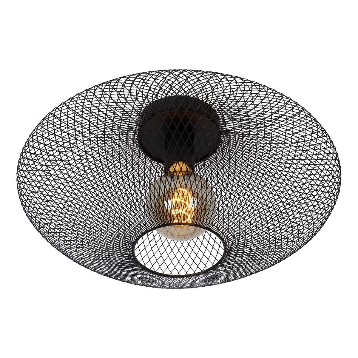 Lucide MESH Черный Потолочный светильник 21123/45/30 — миниатюра 5